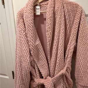 Soma Vintage Pink Plush Robe